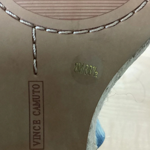 Vince Camuto wedge espadrille size 8 - Picture 7 of 7